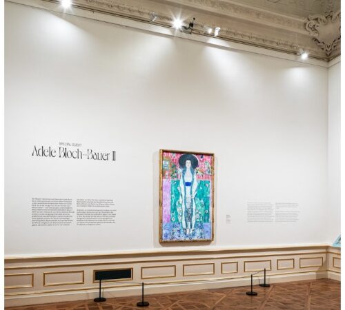 Installation view Special Guest Adele Bloch-Bauer II, Private collection, courtesy of Home Art, Photo Johannes Stoll Belvedere, Vienna, cover